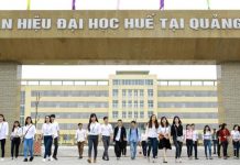 Thông tin tuyển sinh Phân hiệu ĐH Huế tại Quảng Trị năm 2020