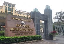 Điểm chuẩn Học viện báo chí và tuyên truyền năm 2019