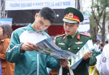 Một số tiêu chuẩn quy định riêng của 1 số trường bộ quốc phòng năm 2021